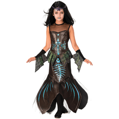 Zombie Mermaid Costume for Kids Zombie Mermaid Costume for Kids